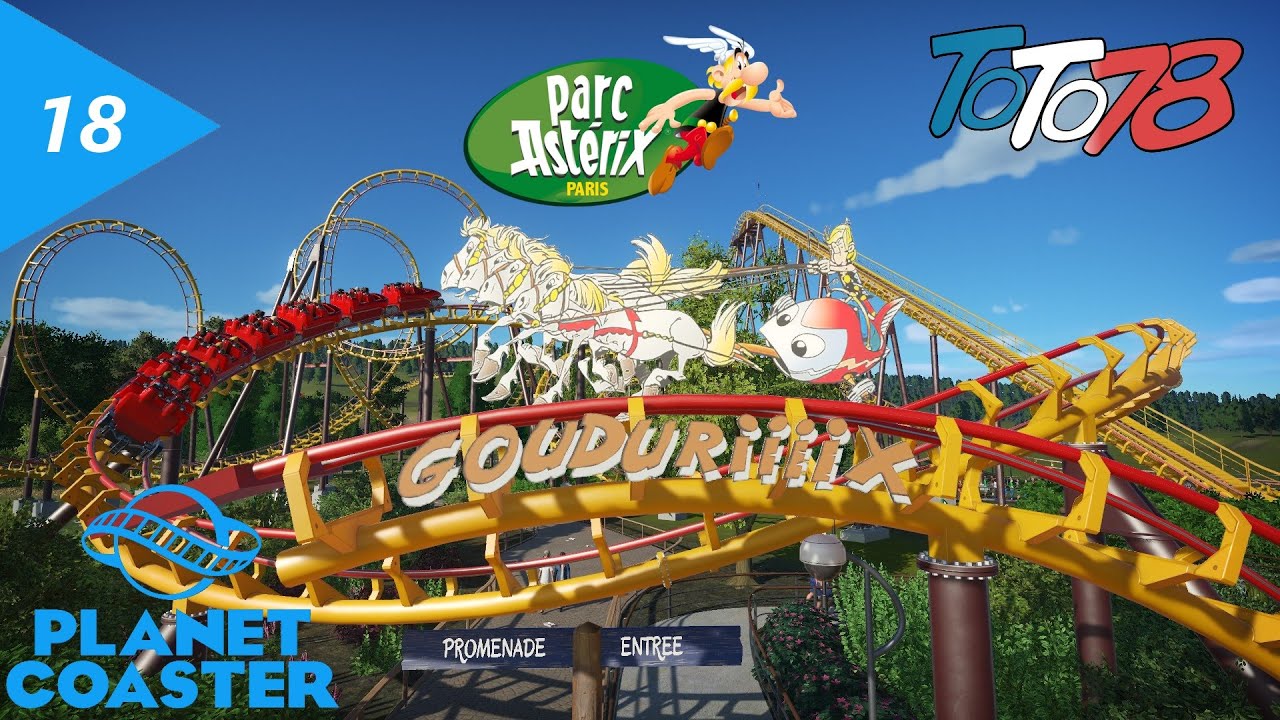 [FR/PC] Planet Coaster Zone Viking du Parc Astérix