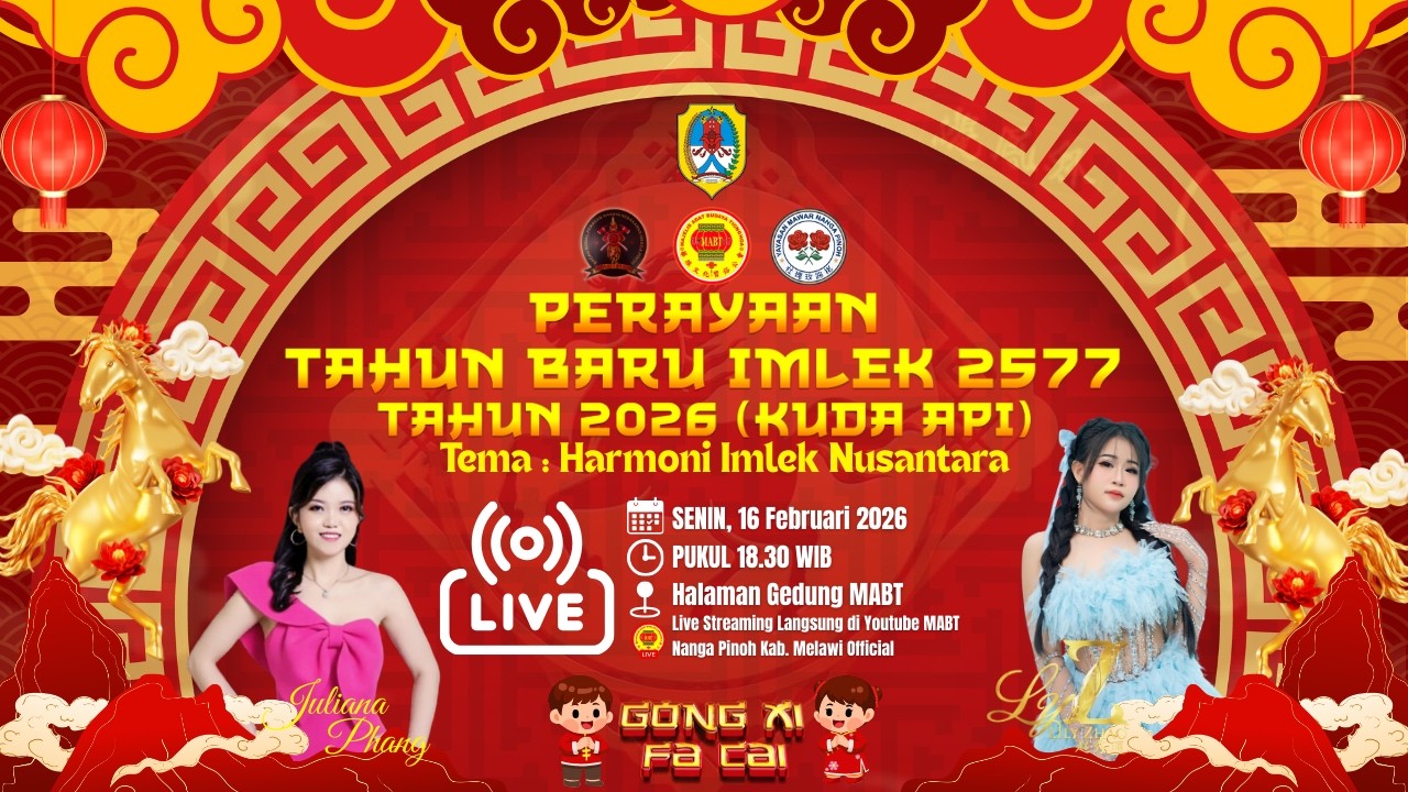 PERAYAAN IMLEK TAHUN 2026 | MABT NANGA PINOH KAB MELAWI