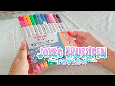 Rekomendasi Brush Pen Untuk Pemula. 