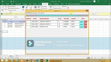 Cara Input Data Dari Form Lain di VBA Excel
