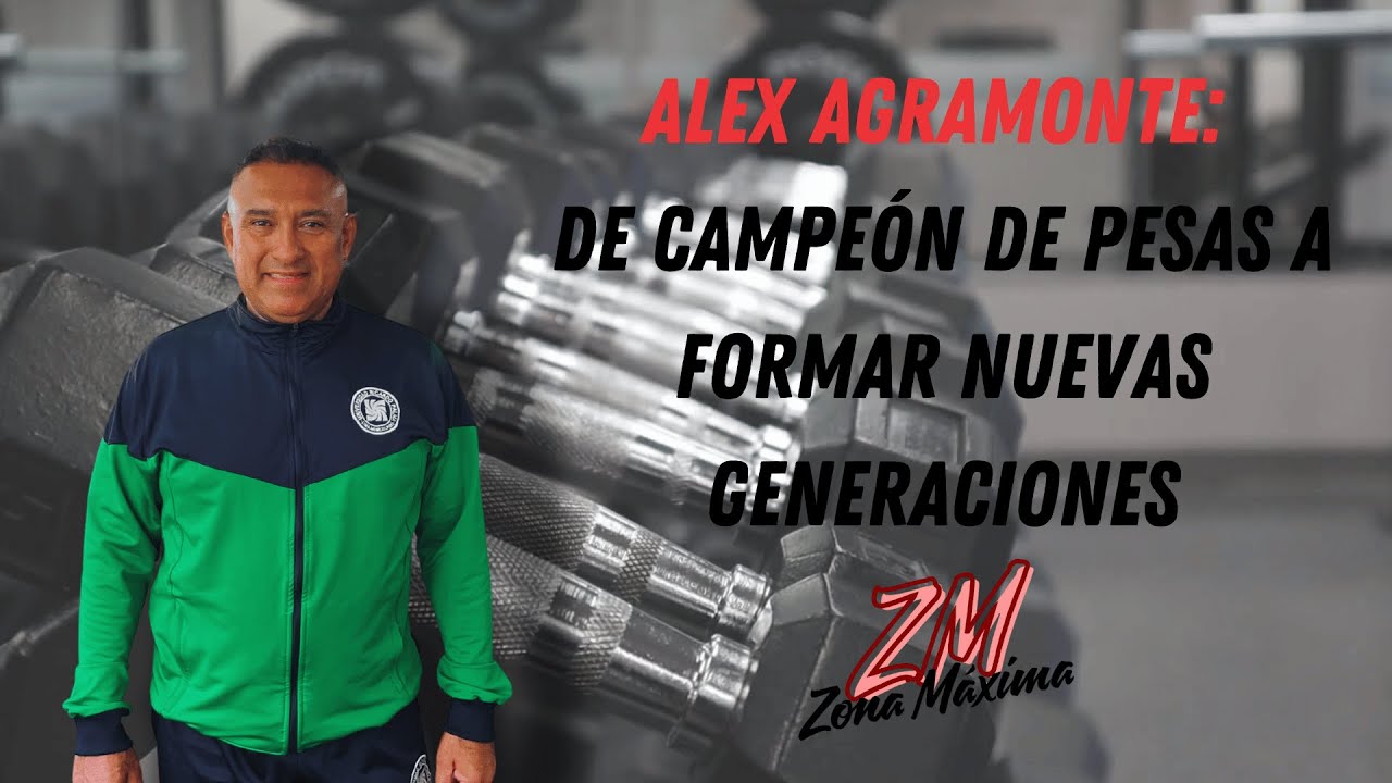 Alex Agramonte: trayectoria en el levantamiento de pesas y su paso a la docencia
