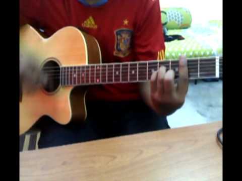 cinta muka buku - guitar chord - YouTube