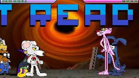MUGEN Request: Danger Mouse & Count Duckula Vs Pink Panther & Aardvark