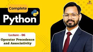 Python Lecture 6 | Operator precedence and associativity in Python #programming#operator #precedence