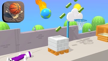 Bounce Dunk - All Levels Gameplay (Part 246) | Android & iOS