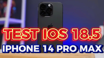TEST SỨC MẠNH IOS 18.5 TRÊN IPHONE 14 PRO MAX - CÓ NÊN CẬP NHẬT KHÔNG ?
