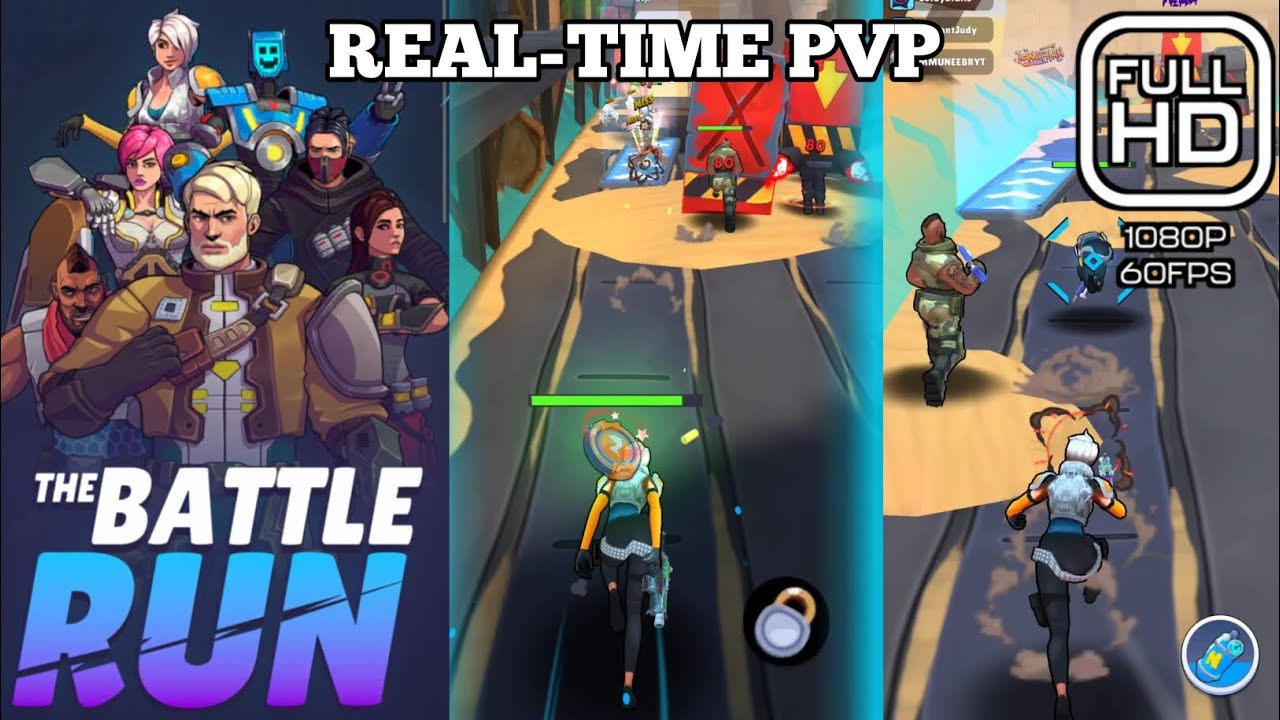 Atle Run The Battle Run - Gameplay 1080P 60Fps | Online PvP | Android + Download ...