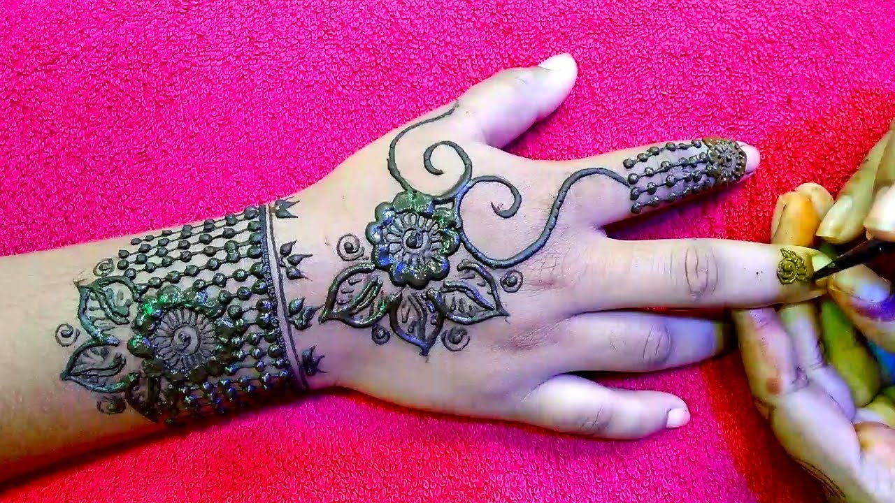 Latest beautiful mehendi design for hands || Unique Stylish and ...