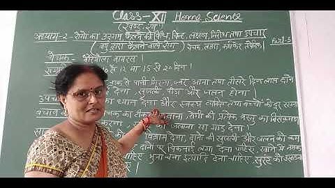 Class-12 Home Science Chapter-2 Part-3 By Saroj Srivastava