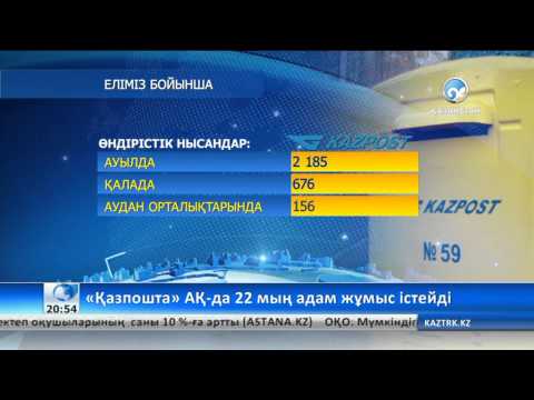 Бейне: Сенбі күні пошта бөлімшелері жұмыс істей ме?