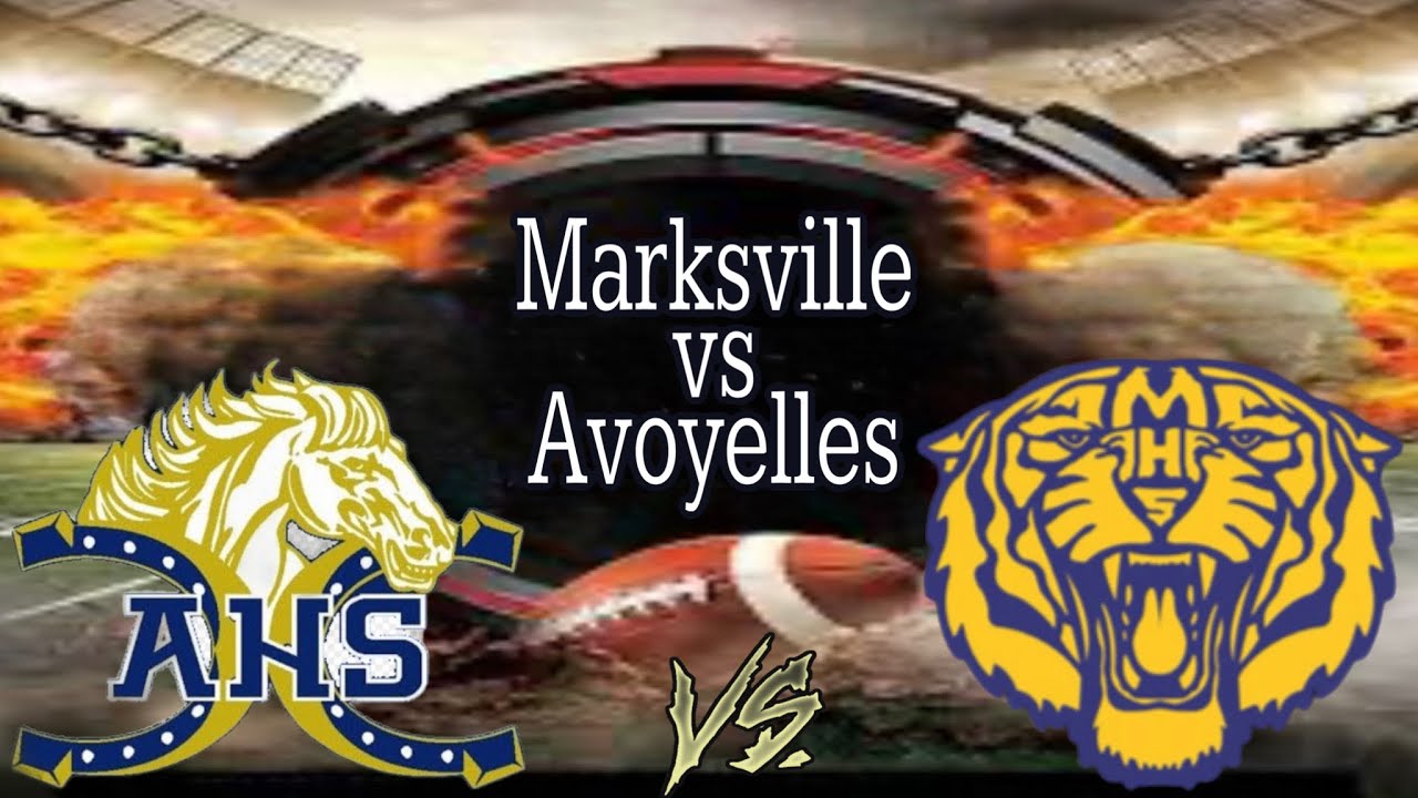High School Football Avoyelles Mustangs vs Marksville Tigers YouTube