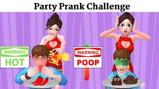 #gameshorts Party prank challenge gameplay 🍕🌶 (Mobile Gameplay) screenshot 5