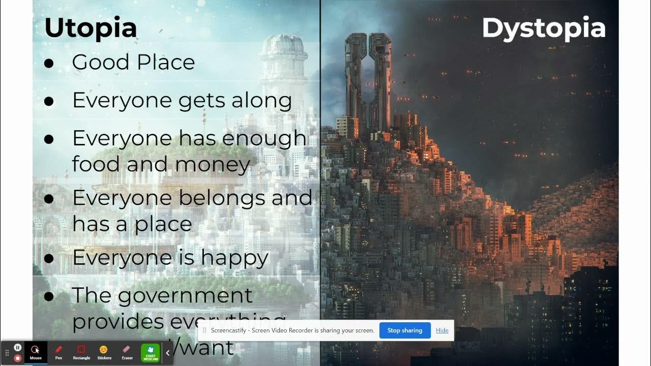 Utopian vs Dystopian Literature - YouTube