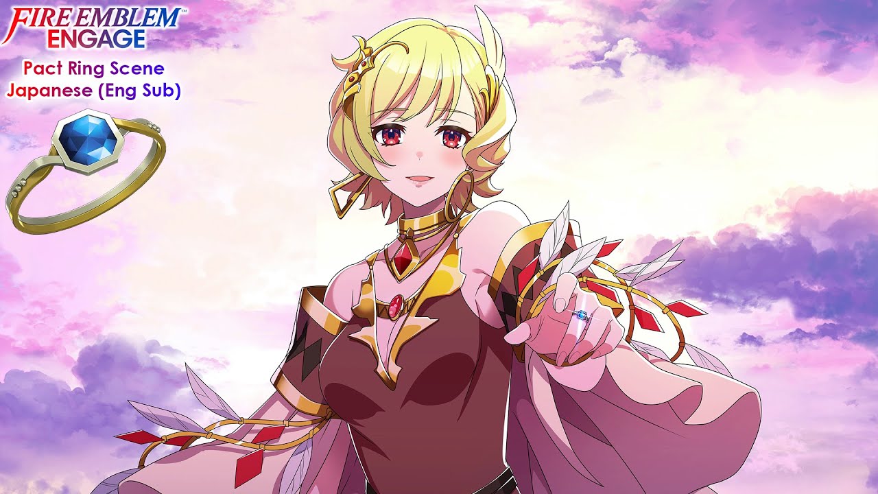 Fire Emblem Engage Citrinne Pact Ring Scene Japanese (HD) YouTube
