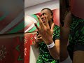 W W W. Nigeria spelling out the victory. 🇳🇬🙌 #TotalEnergiesAFCON2025
