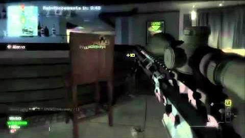 MW3: Amazing MSR Feed w/ Triple Headshot!