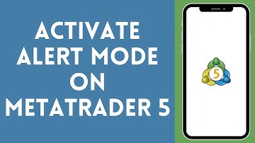 How to Activate Alert Mode on MetaTrader 5 (2024) | MetaTrader Tutorial