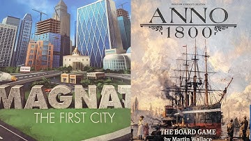 Chill Unboxing and Sorting of Magnate: The First City and Anno 1800