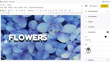 Contrast & Drop Shadows (Google Slides)
