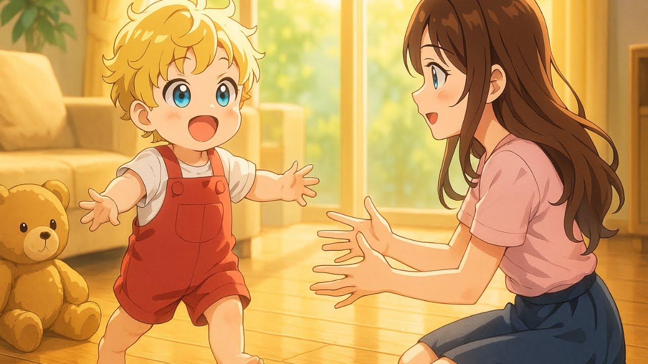 First Time Walking – A Sweet Baby Story