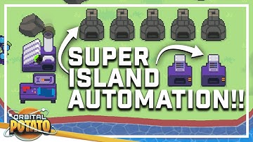 BUILDING A FACTORY ISLAND!! - Nova Lands - Factory Building Automation Game - Episode #1