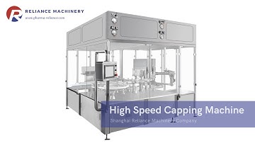 RXGR high speed bottle multi head capping machine ( rotary type ) RELIANCE