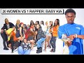 20 women vs 1 rapper  baby kia