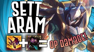 SETT IN ARAM IS BROKEN!! - Sett ARAM - League Of Legends SETT IN ARAM IS BROKEN!! - Sett ARAM - League Of Legends