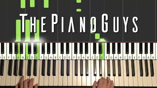 The Piano Guys - Over The Rainbow / Simple Gifts (Piano Tutorial Lesson)