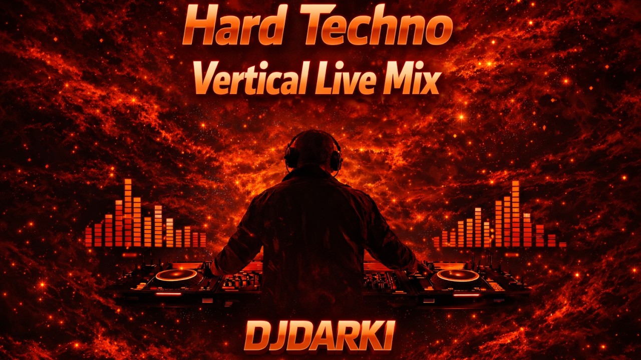 Hard Techno 2026 | Vertical Live Mix by Djdarki | Industrial Warehouse Rave
