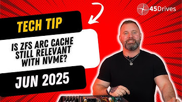 Is #ZFS ARC Cache Still Relevant in the Era of Fast NVMe Storage? We Put It To The Test.