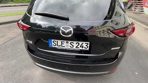 How to adjust your automatic trunk lid - set the space of motion tailgate Mazda CX-5 DIY