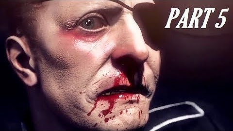 Wolfenstein The New Order Walkthrough Gameplay Chainsaw Torture Part 5 PS4 No Commentary