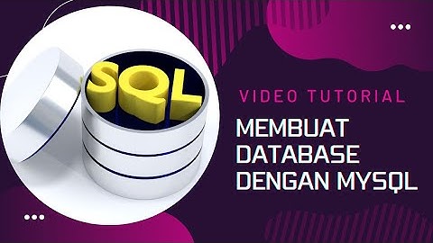 Membuat Database Perpustakaan Menggunakan Query SQL (MySQL) - Sistem Basis Data [ Luna Audya F ]