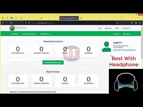 NEW CAC PORTAL - BUSINESS REGISTRATION 2021 - STEP BY STEP ON HOW TO RESERVATION A BUSINESS NAME