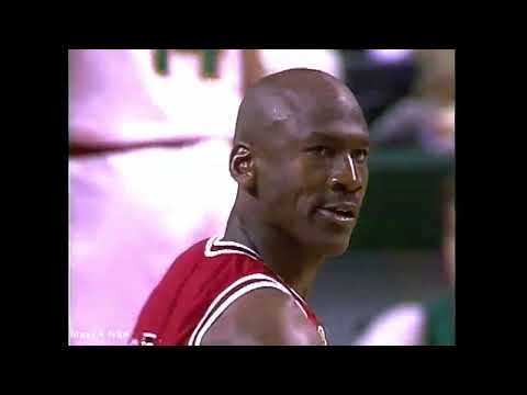 NBA Finals 1996 Game 5 Full Highlights Chicago Bulls vs  Seatle Supersonics