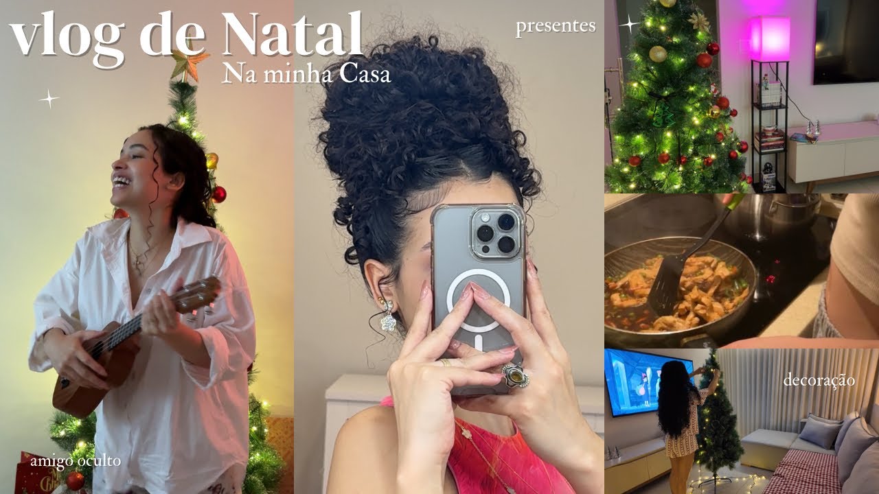 VLOG de Natal 🎄decorando a casa, presentes, comidas