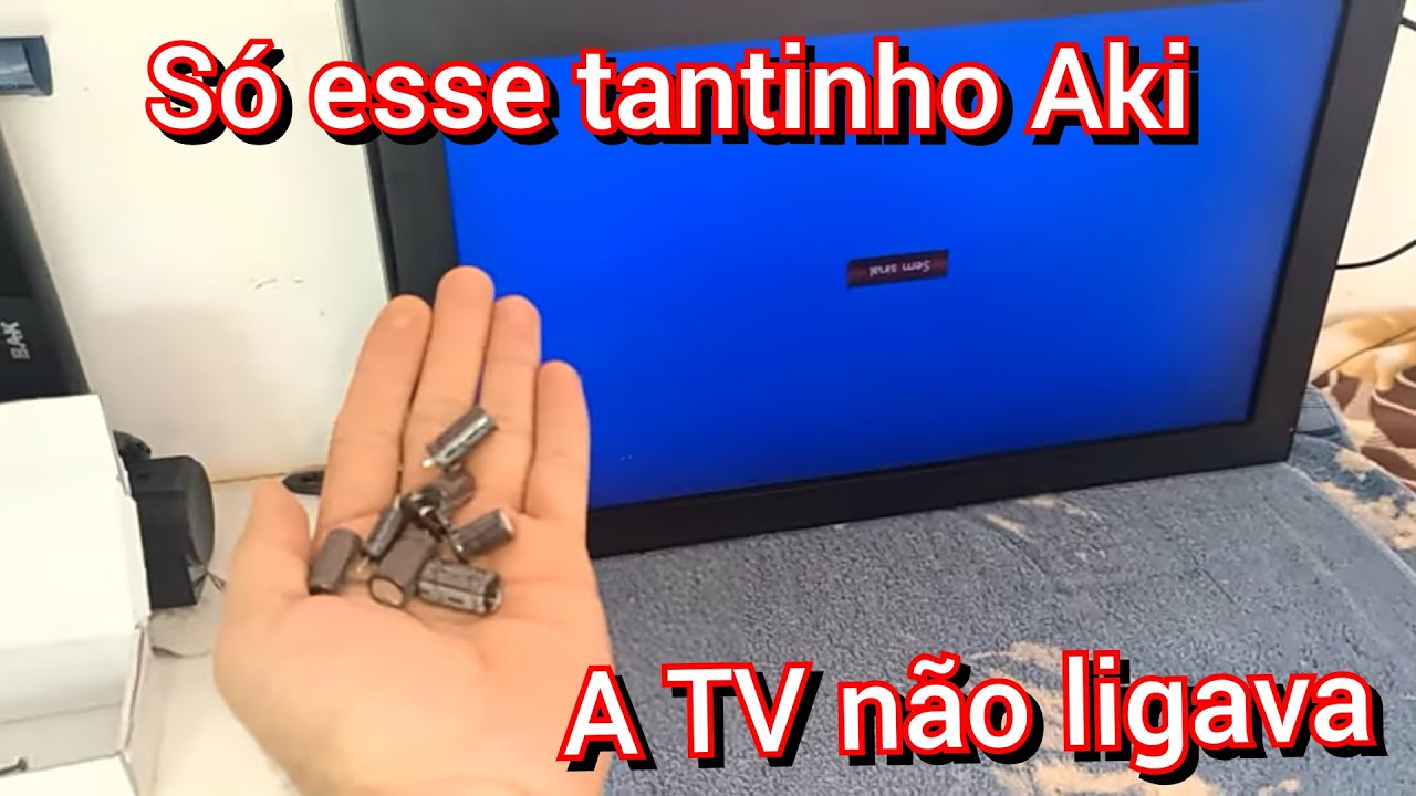 TV PHILCO 28 polegadas PH28B, acende led verde e apaga mas não liga ...