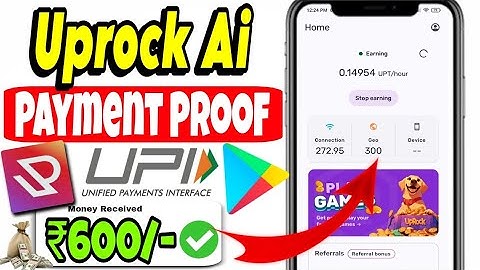 Uprock Ai Earning App Payment Proof 🤑🔥 Uprock Ai Earning App Real Or Fake | Uprock Ai Withdrawal