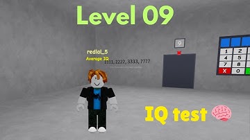 How to solve IQ test level 09 || ROBLOX || IQ test 🧠 easy tutorial