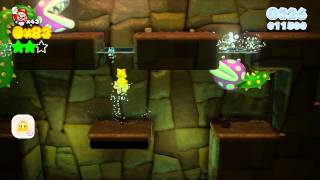 Super Mario 3D World Mundo 4-2 Estrellas Y Sello