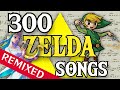 The ultimate zelda medley 300 remixed songs