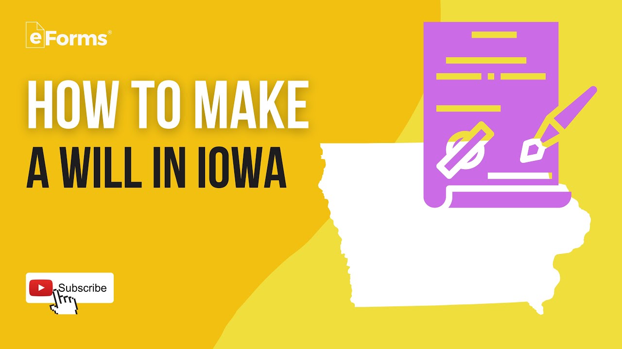 how-to-make-a-will-in-iowa-easy-instructions-youtube