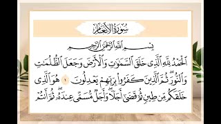 6 سورة الأنعام القارئ الشيخ حسن النخلي