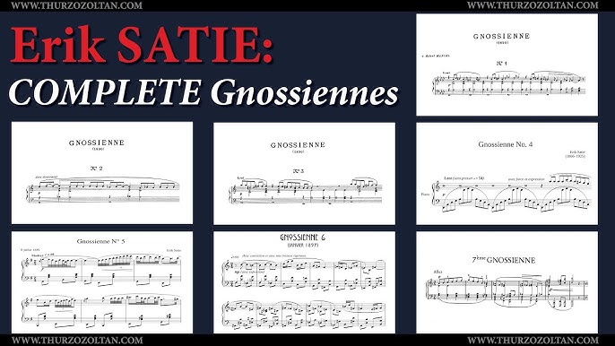 ▷ Partition Gnossienne N°6 » Erik Satie (Piano solo) - OKTAV