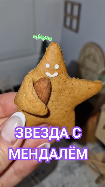 ПЕЧЕНЬЕ "звезда с мендалём" - YouTube