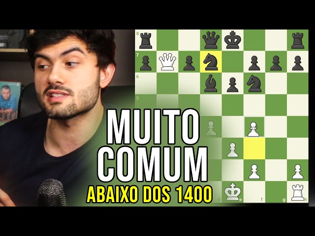 Punindo ERROS COMUNS de INICIANTES!! Novo desafio de xadrez! 