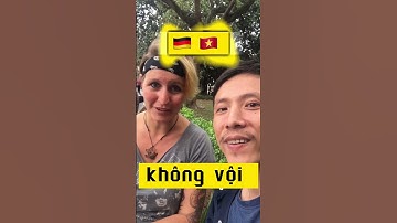 Hà Nội không vội được đâu | Người Đức nói tiếng Việt #shorts
