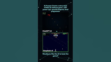 🎯Which AI Will Dominate Air Defender 2D? ChatGPT vs DeepSeek 🚀 full video