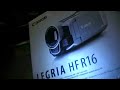 Canon Legria HF R16 Full HD. Unboxing